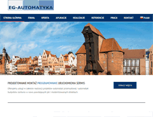 Tablet Screenshot of eg-automatyka.pl